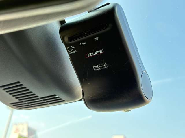 いざという時の録画機能!より安心してドライブが可能です。