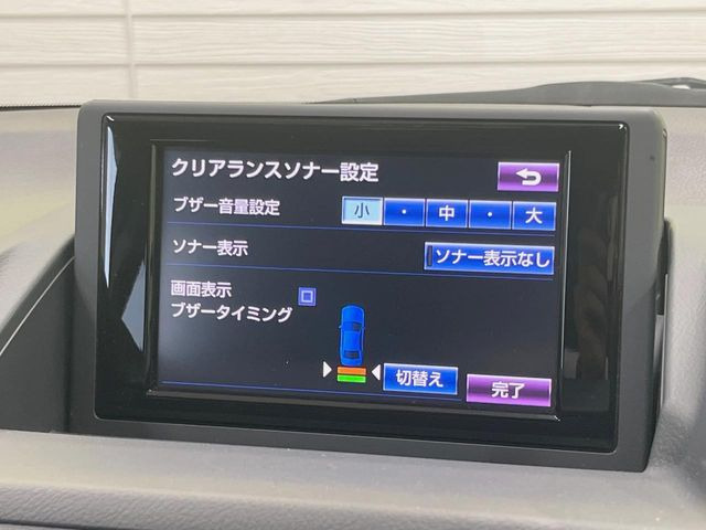 【クリアランスソナー】バンパーに付いたセンサーが障害物を検知!一定の距離に近づくとアラートで教えてくれます♪狭い駐車スペースや車庫入れ時も安心ですね☆