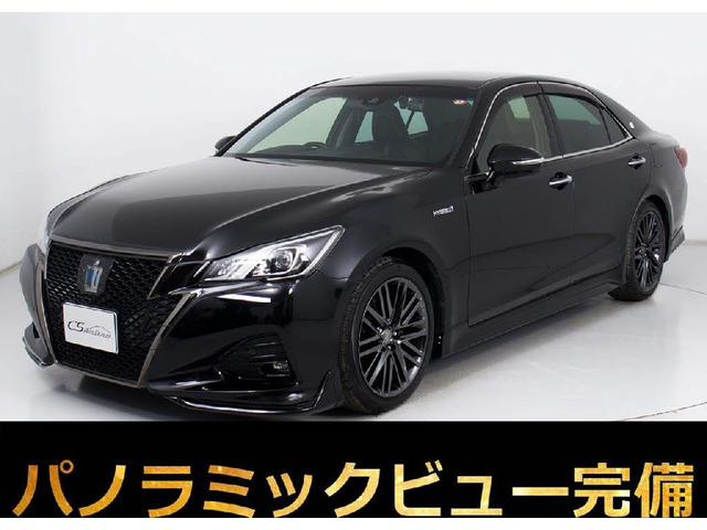 クラウンアスリート(トヨタ) ハイブリッド 2.5 G　JカラーSC フォーブレザー 禁煙車 中古車画像