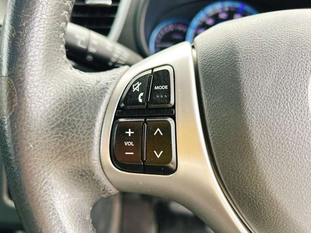 �y�X�e�A�����O�X�C�b�`�z�n���h���̃{�^���ŊȒP�Ƀi�r�̉��ʂ�`�����l������\�ł���