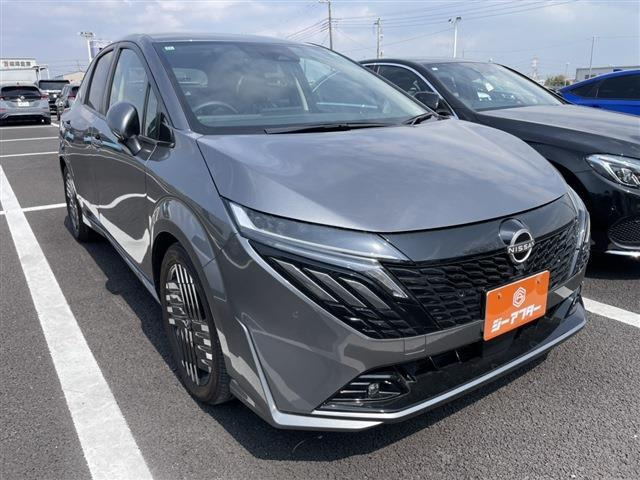 オーラ（日産）1.2 G レザーエディション　禁煙車 黒革シート 純正ナビ フルセグTV 中古車画像