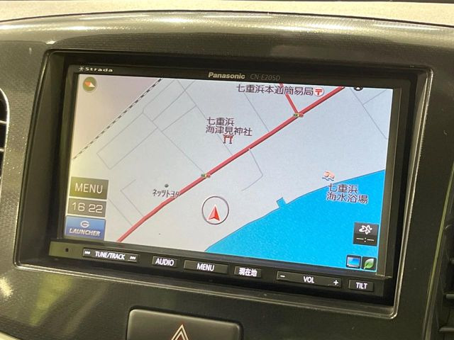 【ナビゲーション】目的地までしっかり案内してくれる使いやすいナビ。Bluetooth接続すればお持ちのスマホやMP3プレイヤーの音楽を再生可能!毎日の運転がさらに楽しくなります!!