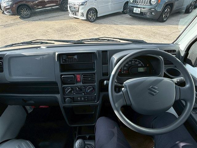 キャリイKC エアコン パワステ 農繁仕様 スズキセーフティサポート 非装着車 4WD