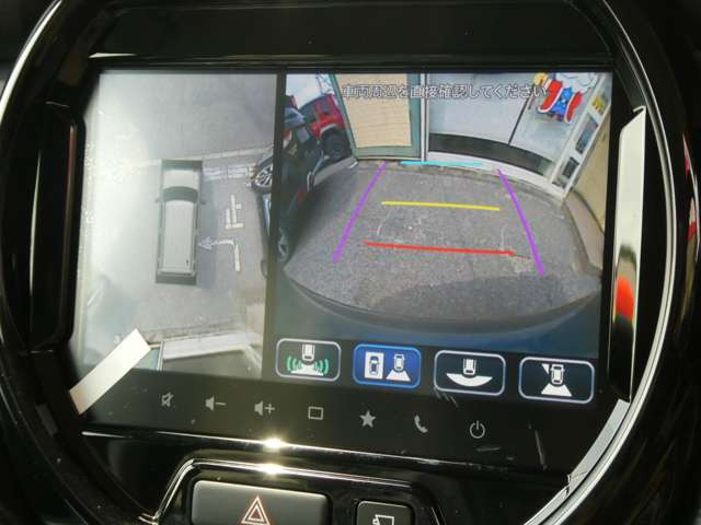 全方位カメラ&コーナーセンサーも装備されているので駐車が苦手な方も安心です♪