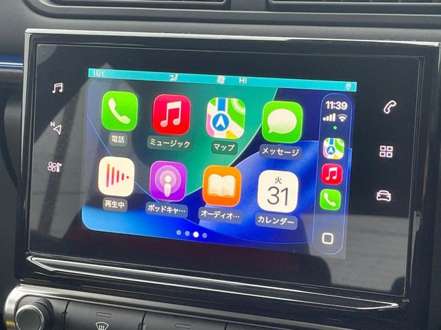 ��Apple Car Play:�X�}�z�Ƃ̗L���ڑ��ŁA�i�r�E�I�[�f�B�I�Đ��ȂǃX�}�z�̃A�v���@�\����ʂł��g����֗��@�\�ł�!