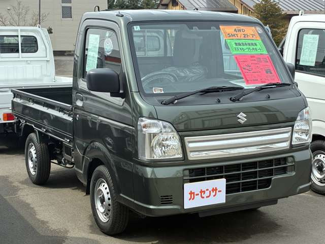 キャリイKC エアコン パワステ 農繁仕様 4WD