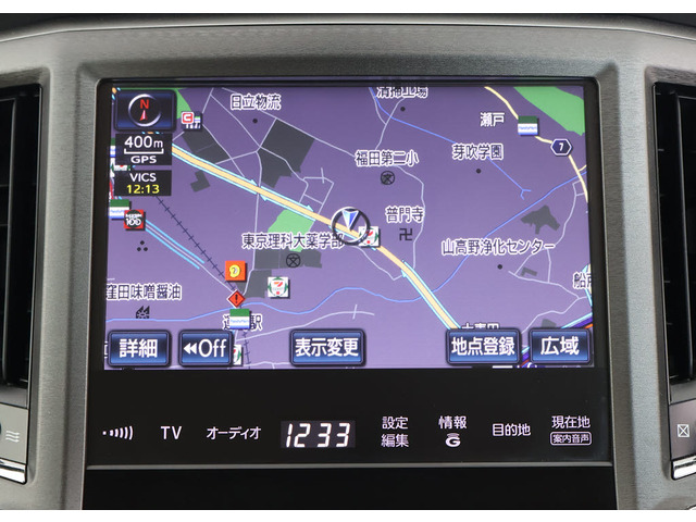 メーカー純正の大画面HDDナビが装備されています!操作も簡単!見やすい!純正だからこその使いやすさ!