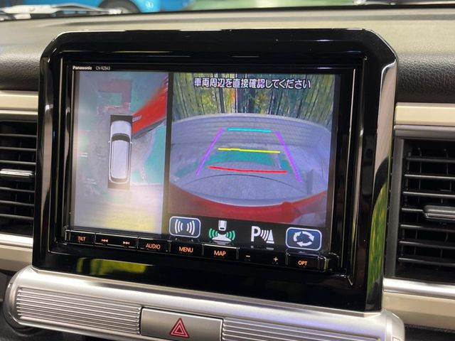 【全方位モニター用カメラ】専用のカメラにより、上から見下ろしたような視点で360度クルマの周囲を確認することができます☆死角部分も確認しやすく、狭い場所での切り返しや駐車もスムーズに行えます。