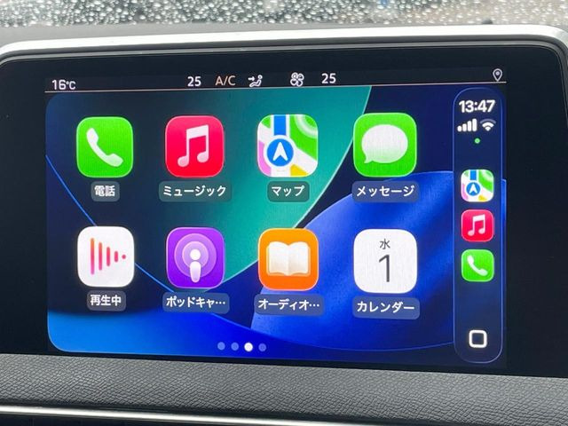 ��Apple Car Play:�X�}�z�Ƃ̗L���ڑ��ŁA�i�r�E�I�[�f�B�I�Đ��ȂǃX�}�z�̃A�v���@�\����ʂł��g����֗��@�\�ł�!