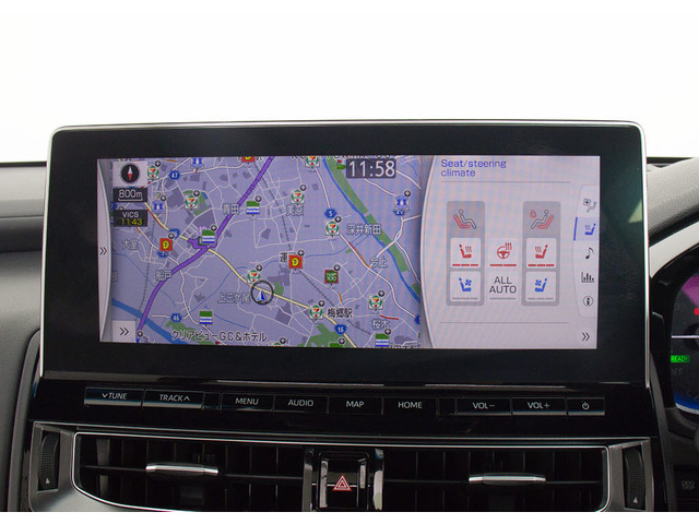 メーカー純正の大画面12.3インチSDナビが装備されています!操作も簡単!見やすい!純正だからこその使いやすさ!