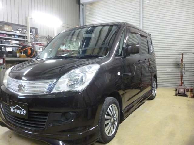 ソリオ1.2 X バックモニター付CDプレーヤー 4WD