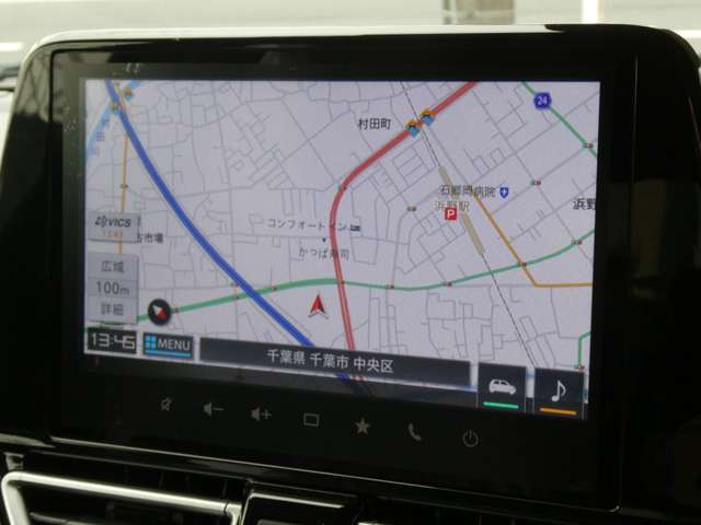 今では必需品のアイテム!スズキ純正メモリーナビ!知らない道もナビがあれば安心!お客様のカーライフを快適にサポートしてくますね♪別売りのTVアンテナ購入でTV視聴も可能です♪