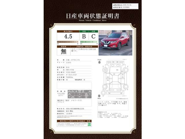 エクストレイル2.0 20Xi 4WD