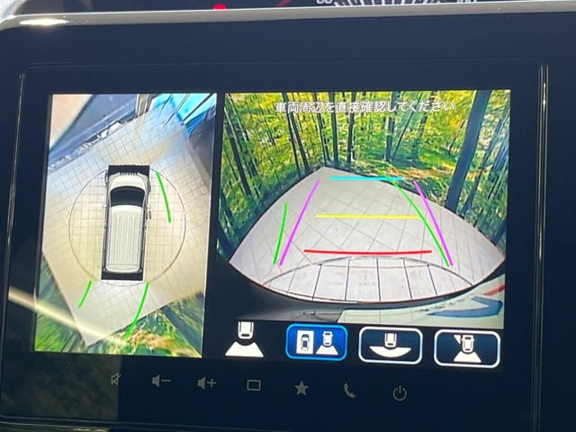 【全方位モニター用カメラ】専用のカメラにより、上から見下ろしたような視点で360度クルマの周囲を確認することができます☆死角部分も確認しやすく、狭い場所での切り返しや駐車もスムーズに行えます。