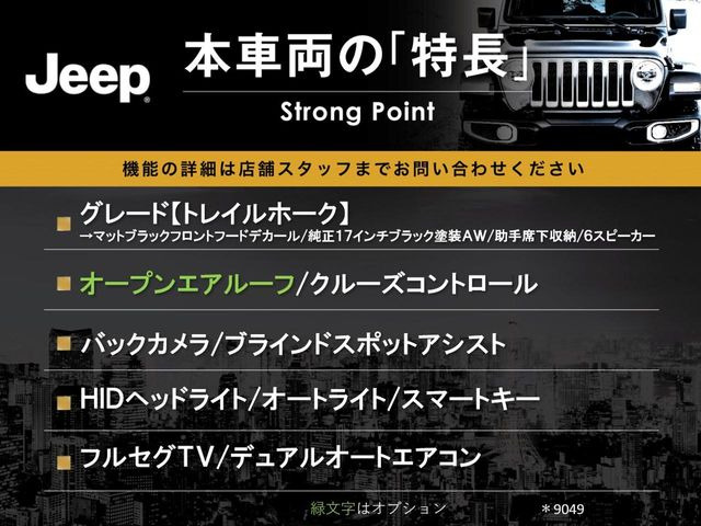 レネゲードトレイルホーク 4WD