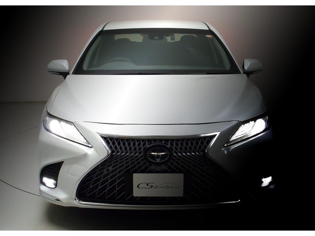 フロントビューの存在感をご覧ください!!ヘッドライトは視界良好のライト、さらにフォグライト搭載。デザイン性も高いのが特権です。