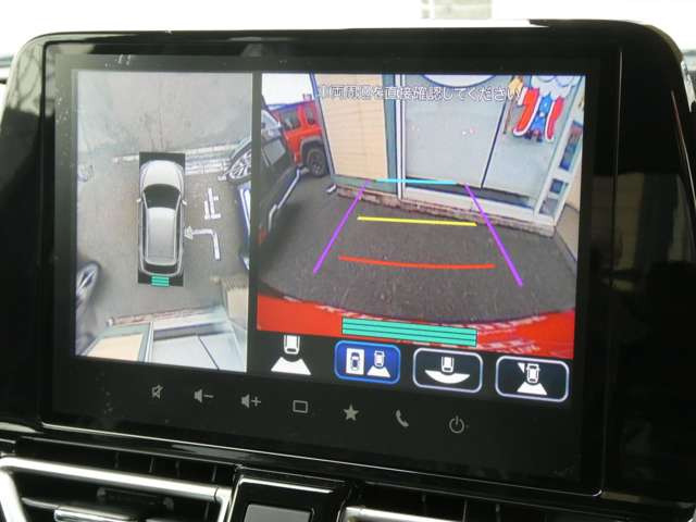 全方位カメラ&コーナーセンサーも装備されているので駐車が苦手な方も安心です♪
