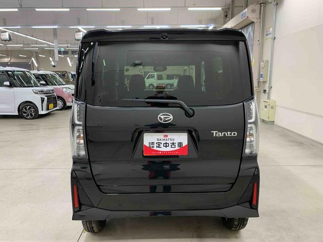 タントカスタムX ecoIDLE 非装着車 4WD