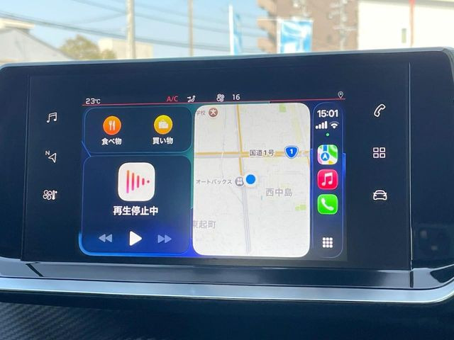 ��Apple Car Play:�X�}�z�Ƃ̗L���ڑ��ŁA�i�r�E�I�[�f�B�I�Đ��ȂǃX�}�z�̃A�v���@�\����ʂł��g����֗��@�\�ł�!