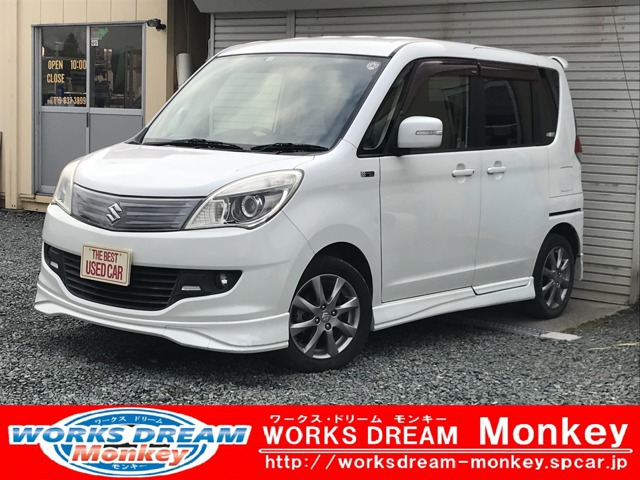 ソリオ（スズキ）1.2 ブラック＆ホワイト 4WD　関東仕入れ/両側電動スライド/ナビ/DVD・TV 中古車画像