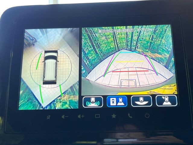 【全方位モニター用カメラ】専用のカメラにより、上から見下ろしたような視点で360度クルマの周囲を確認することができます☆死角部分も確認しやすく、狭い場所での切り返しや駐車もスムーズに行えます。