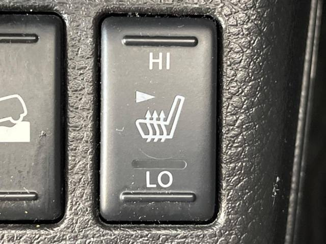 【シートヒーター】寒い日に重宝するシートヒーター!エアコンより早く温まってくれるので寒がりの人も安心ですね♪エアコンの温風は乾燥するから苦手、という方にもをおすすめです。