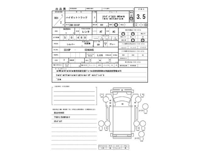 ハイゼットトラックスタンダード SAIIIt 4WD