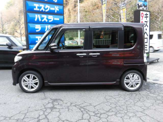 ダイハツ タントカスタム RS 後期モデル ターボ 電動スライドドア 33.8