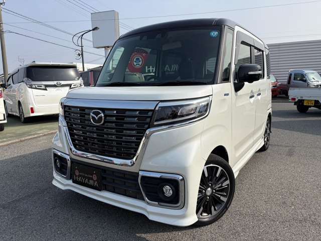 フレアワゴンカスタムスタイル（マツダ）カスタムスタイル ハイブリッド XS　全周囲カメラ/両側パワースライドドア 中古車画像