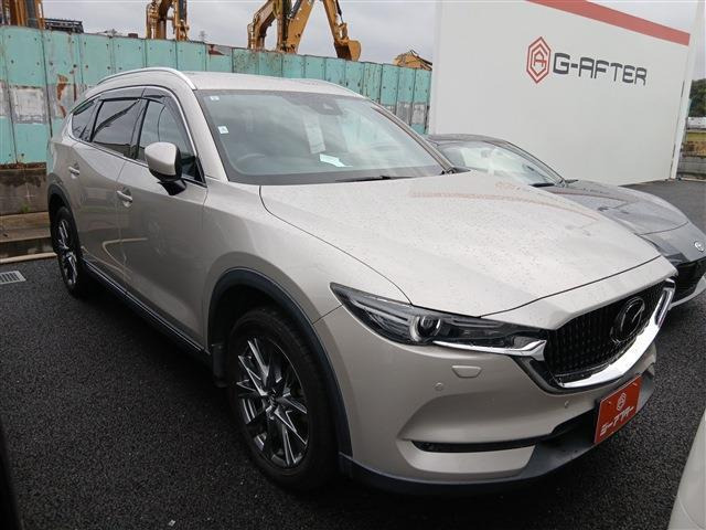 CX-8(マツダ) 2.2 XD Lパッケージ 4WD　禁煙車 純正12.3インチナビ フルセグTV 中古車画像