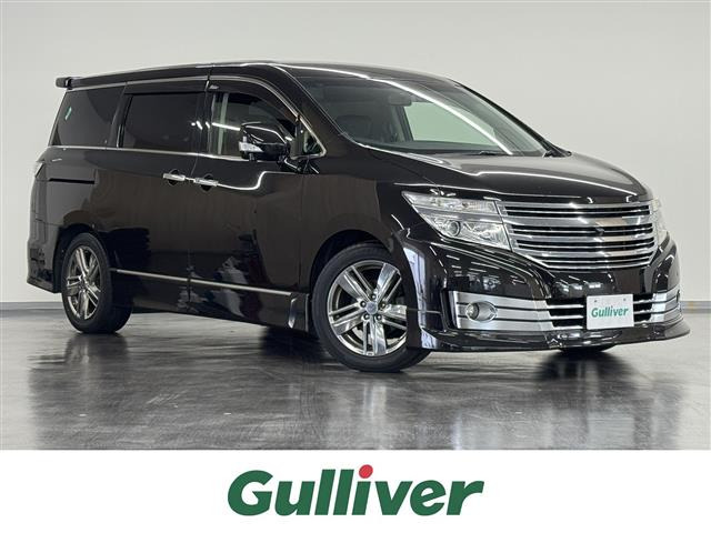 エルグランド3.5 ライダー 黒本革シート パワーシート