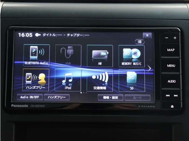 �ySTRADA���i�r�Q�[�V�����V�X�e�������zCD��DVD�Đ��A�����^���@�\�ȂǑ��ʂȋ@�\����葵���Ă���܂�!