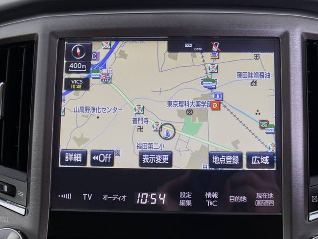 メーカー純正の大画面SDナビが装備されています!操作も簡単!見やすい!純正だからこその使いやすさ!