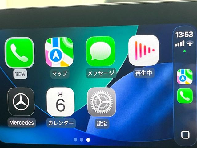 ��Apple Car Play:�X�}�z�Ƃ̗L���ڑ��ŁA�i�r�E�I�[�f�B�I�Đ��ȂǃX�}�z�̃A�v���@�\����ʂł��g����֗��@�\�ł�!