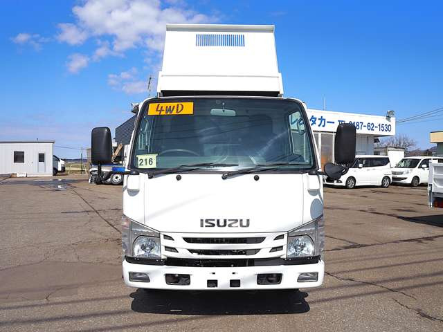 エルフ3.0 ダンプ フルフラットロー ディーゼル 4WD