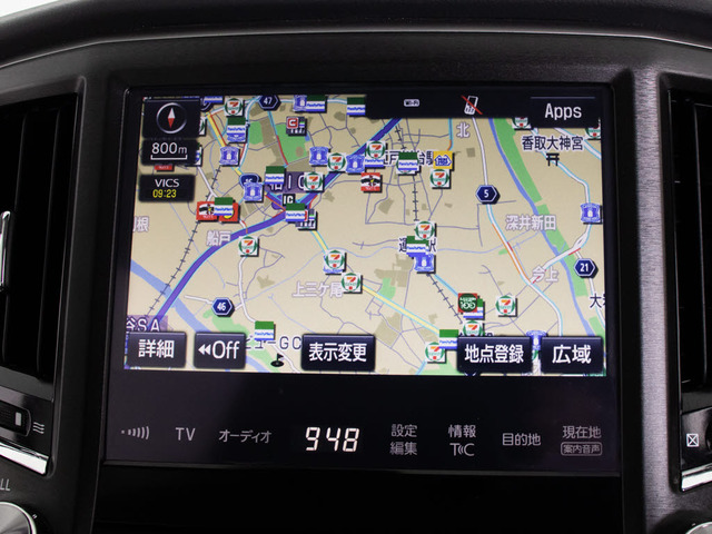 メーカー純正の大画面SDナビが装備されています!操作も簡単!見やすい!純正だからこその使いやすさ!