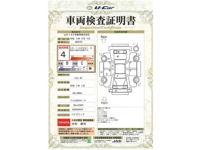 クラウンハイブリッド 2.5 RS