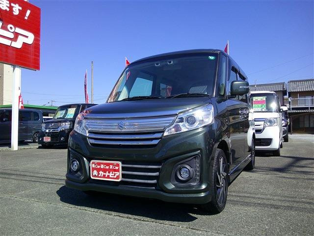 スペーシアカスタムXS ターボ デュアルカメラブレーキサポート 4WD