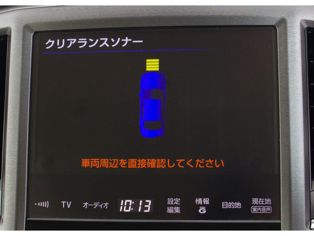 踏み間違い防止機能インテリジェントクリアランスソナー!前後4つずつ、計8つのセンサーで障害物を検知し、アクセルとブレーキの踏み間違いの際に、衝突被害軽減ブレーキをかけます。