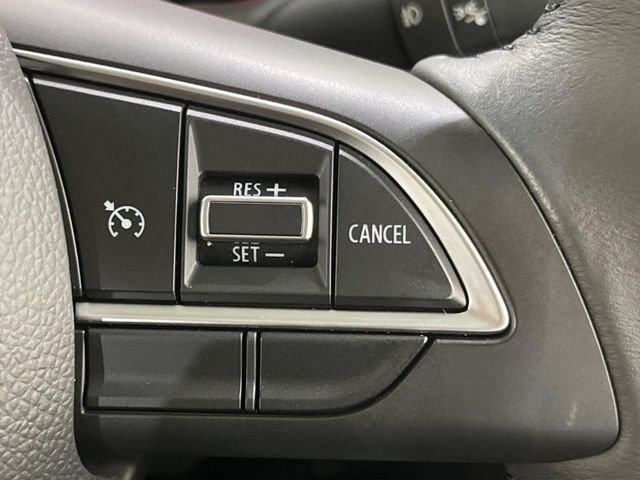 【クルーズコントロール】高速道路もラクラク走行。アクセルを離しても一定速度で走行ができ、長距離運転時の負担を軽減!加速・減速も簡単なスイッチ操作で調整できます。