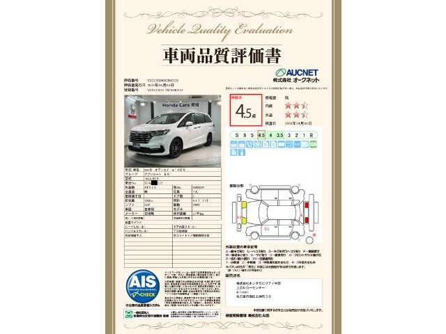 オデッセイ2.0 e:HEV アブソルート EX