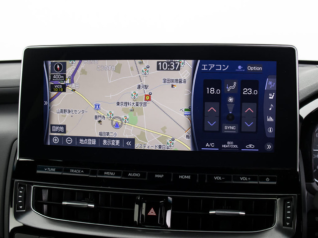 トヨタマルチオペレーションタッチ機能付きの大画面SDナビ!12.3インチディスプレイ!Bluetoothやスマホ連携も対応!