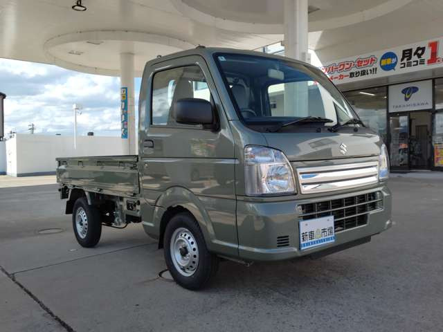 キャリイKC エアコン パワステ 農繁仕様 スズキセーフティサポート 非装着車 4WD