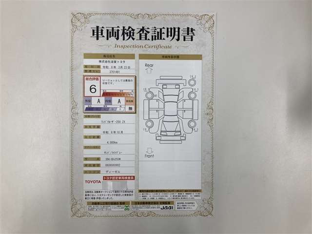 ランドクルーザー2502.8 ZX ディーゼル 4WD