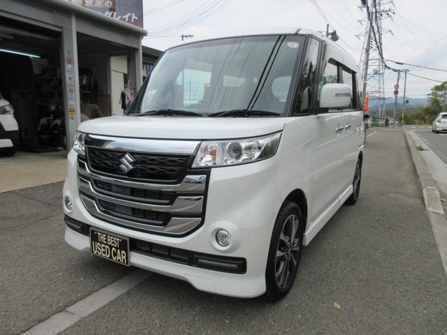 スペーシアカスタムZターボ ユーティリティパッケージ デュアルカメラブレーキサポート