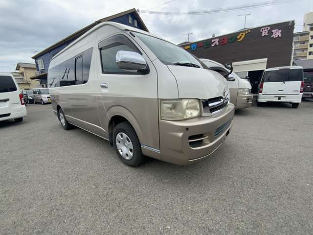 ハイエース2.7 グランドキャビン スーパーロング ハイルーフ 4WD