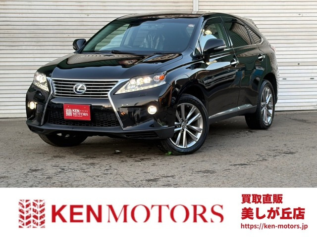 RX�i���N�T�X�j450h 4WD�@�T�����[�t �d�����A�Q�[�g �����i�r ���Îԉ摜