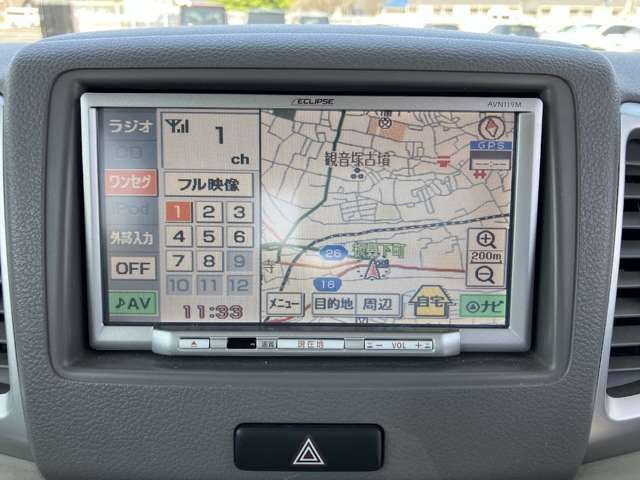 ���C�N���v�X AVN119M SD�i�r �����Z�O ���s��TV�f��܂���