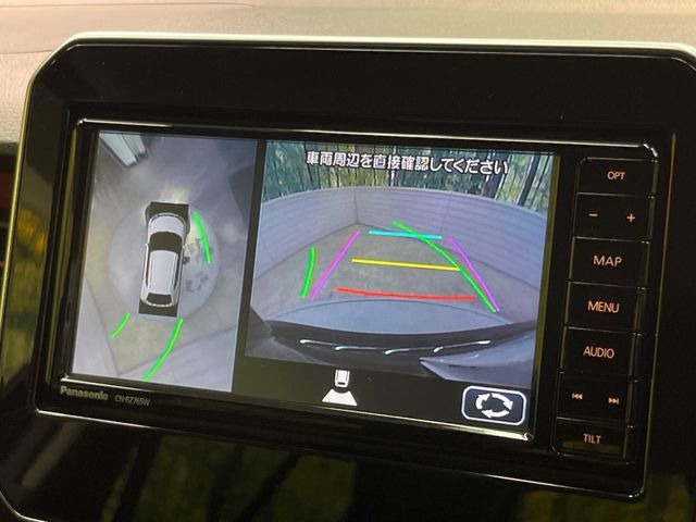 【全方位モニター用カメラ】専用のカメラにより、上から見下ろしたような視点で360度クルマの周囲を確認することができます☆死角部分も確認しやすく、狭い場所での切り返しや駐車もスムーズに行えます。