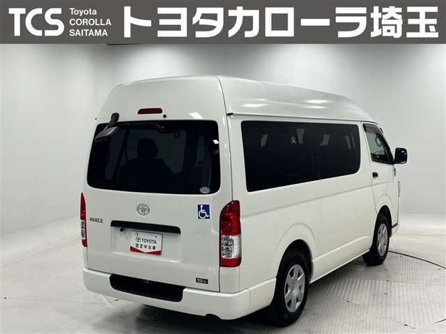 ハイエースバン2.0 ウェルキャブ Bタイプ ロング ルーフサイドウインドゥ付